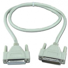 PremiumCord Datový kabel 25M-25F 10m 25ž. PremiumCord Datový kabel 25M-25F 10m 25ž.