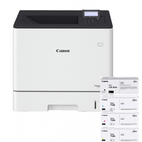Canon i-SENSYS X/C1533P + sada tonerů/Tisk/Laser/A4/LAN/WiFi/USB