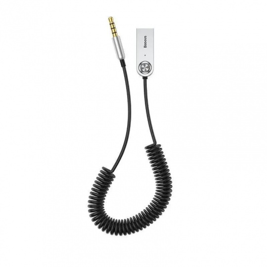 Baseus CABA01-01 Bluetooth 5.0 Adaptér do 3.5mm Jack Black