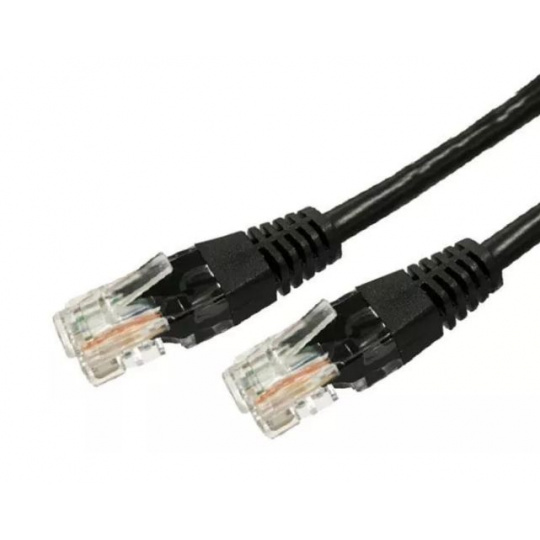 TB Touch Patch kabel, UTP, RJ45, cat6a, 3m, černý