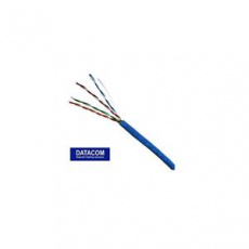 DATACOM UTP lanko CAT5E PVC 305m box modrý