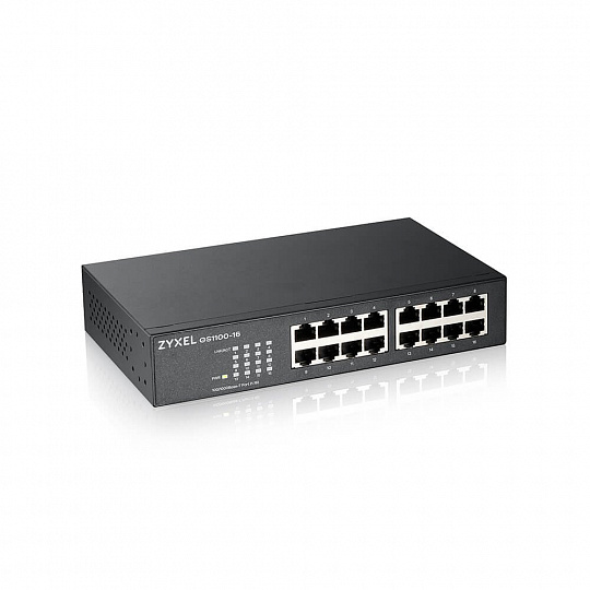 Zyxel GS1100-16v4 Unmanaged + 16 port Gigabit Unmanaged Switch Zyxel GS1100-16v4 Unmanaged + 16 port Gigabit Unmanaged Switch