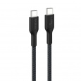BELKIN kabel USB-C 240W oplétaný 1m černý