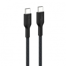BELKIN kabel USB-C 240W oplétaný 1m černý BELKIN kabel USB-C 240W oplétaný 1m černý