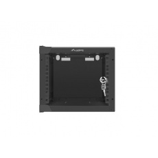 Nástěnný rack 10'' 4U 280x310mm černý flat pack Nástěnný rack 10'' 4U 280x310mm černý flat pack