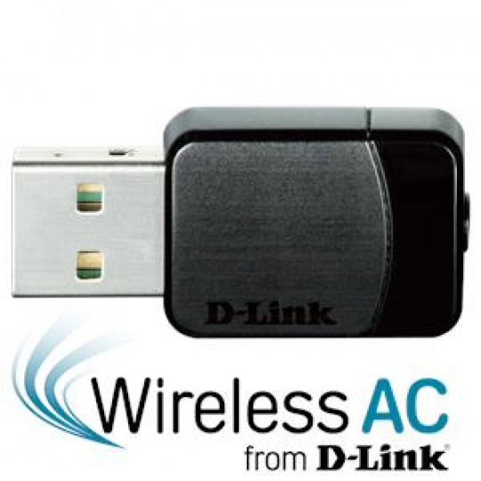 D-Link DWA-171 WiFi AC DualBand USB Micro Adapter