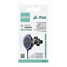 DRŽÁK DO AUTA S BEZDRÁT. NABÍJENÍ HOLDEX PRO ČERNÝ