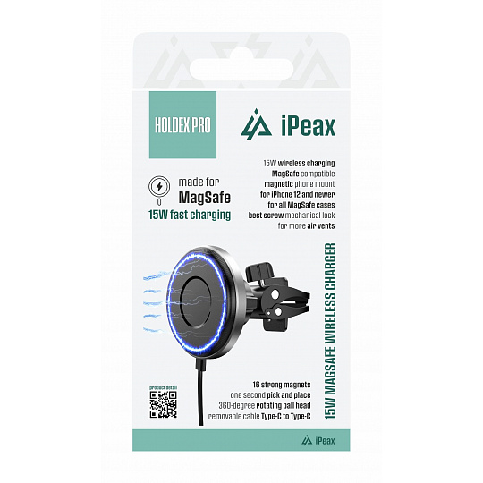 DRŽÁK DO AUTA S BEZDRÁT. NABÍJENÍ HOLDEX PRO ČERNÝ DRŽÁK DO AUTA S BEZDRÁT. NABÍJENÍ HOLDEX PRO ČERNÝ