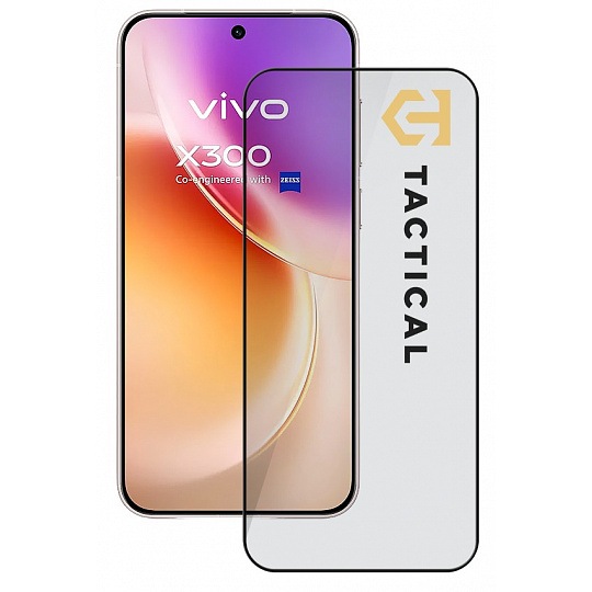 Tactical Glass Shield 5D sklo pro Vivo X300 Black Tactical Glass Shield 5D sklo pro Vivo X300 Black