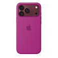 iPhone 18 Pro Max Silicone Case with MS - Magenta