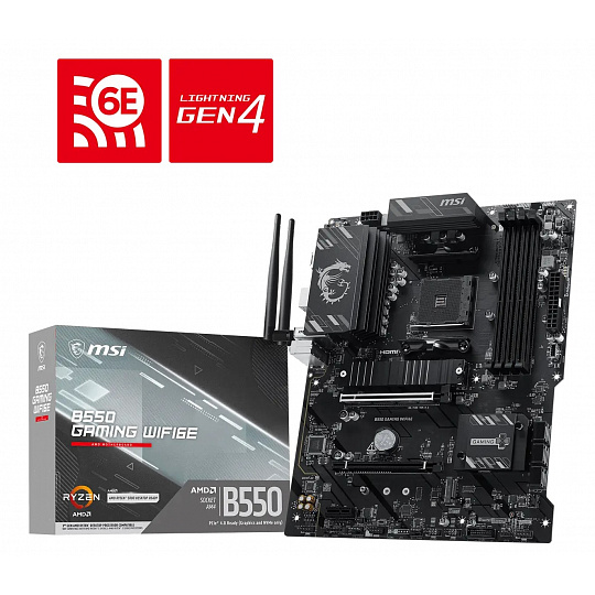 MSI B550 GAMING WIFI6E/AM4/ATX MSI B550 GAMING WIFI6E/AM4/ATX