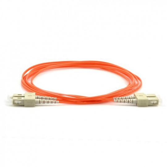 Optický patch cord duplex  SC-SC 50/125 15m MM OM4