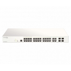 D-Link DBS-2000-28P 28xGb PoE+ Nuclias Smart Managed Switch 4x 1G Combo Ports,193W (With 1 Year Lic) D-Link DBS-2000-28P 28xGb PoE+ Nuclias Smart Managed Switch 4x 1G Combo Ports,193W (With 1 Year Lic)