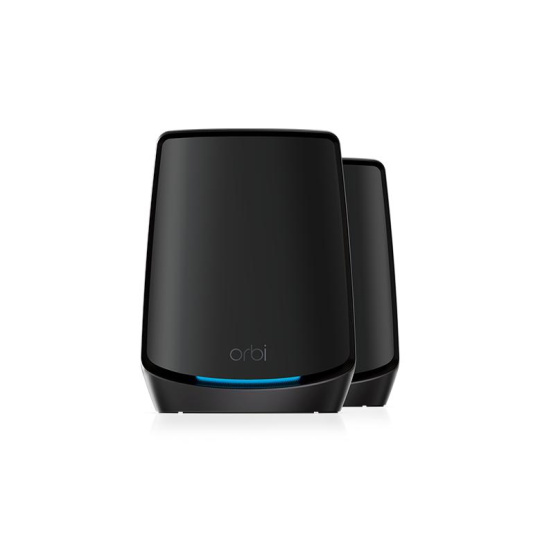 Netgear ORBI AX6000 TB 2PK 1YARMOR BLK BNDL