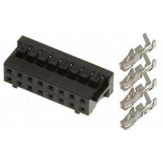 MEANWELL -  DF11-16DS-2C-SET, PCB plug for MeanWell PSU LAD-360XU series