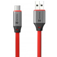 Tactical Fat Man 2.0 Cable USB-A/USB-C 1m Red