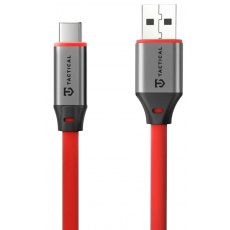 Tactical Fat Man 2.0 Cable USB-A/USB-C 1m Red