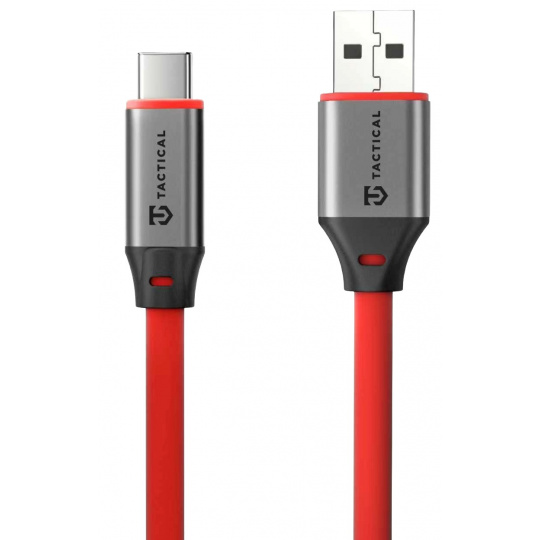 Tactical Fat Man 2.0 Cable USB-A/USB-C 1m Red