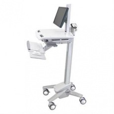 ERGOTRON StyleView® Cart with LCD Pivot, SV40Light-Duty Medical Cart, pojízdný stojan, monitor, klávesnice, myš,skan. ERGOTRON StyleView® Cart with LCD Pivot, SV40Light-Duty Medical Cart, pojízdný stojan, monitor, klávesnice, myš,skan.