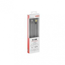 Ednet - Apple IP5/6 nabíjecí a datový kabel, Apple 8pin - USB A St/St, 1,0m, High Speed, UL, MFI, zlacené konektory Ednet - Apple IP5/6 nabíjecí a datový kabel, Apple 8pin - USB A St/St, 1,0m, High Speed, UL, MFI, zlacené konektory