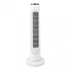 Nedis FNTR13CWT40 - Sloupový Ventilátor | 3-Rychlostní | Rotace | 50 W | Dálkové ovládání | Bílá / Černá Nedis FNTR13CWT40 - Sloupový Ventilátor | 3-Rychlostní | Rotace | 50 W | Dálkové ovládání | Bílá / Černá