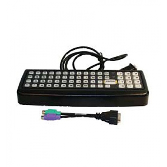 Honeywell 60 key Rugged Keyboard, QWERTY, PS2,WX8 adap.cable