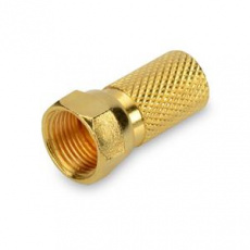 Ednet SAT F-konektor M, pro 7mm kabel OD, kov Ednet SAT F-konektor M, pro 7mm kabel OD, kov