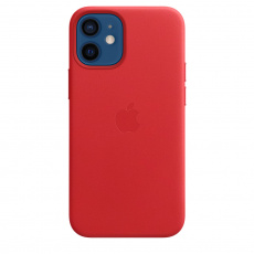 iPhone 12 mini Leather Case with MagSafe (P.)RED iPhone 12 mini Leather Case with MagSafe (P.)RED