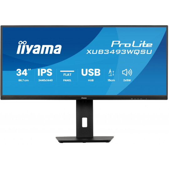 iiyama ProLite/XUB3493WQSU-B6/34"/IPS/wQHD/120Hz/1ms/Černá/3R iiyama ProLite/XUB3493WQSU-B6/34"/IPS/wQHD/120Hz/1ms/Černá/3R