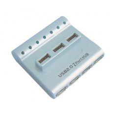 PremiumCord USB 2.0 HUB 7-portový s ext. napájením