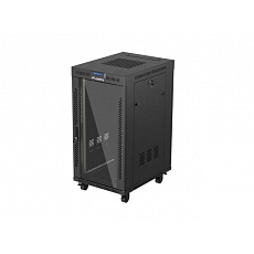 19" VOLNĚ STOJÍCÍ RACKOVÁ SKŘÍŇ 22U 600X800 ČERNÉ SKLENĚNÉ DVEŘE LANBERG (PLOCHÉ BALENÍ) V2 19" VOLNĚ STOJÍCÍ RACKOVÁ SKŘÍŇ 22U 600X800 ČERNÉ SKLENĚNÉ DVEŘE LANBERG (PLOCHÉ BALENÍ) V2