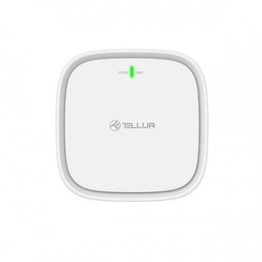 Tellur WiFi Smart Plynový Sensor, DC12V 1A, bílý