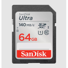 SanDisk Ultra SDXC 64GB 140MB/s Class10 UHS-I SanDisk Ultra SDXC 64GB 140MB/s Class10 UHS-I