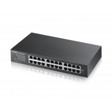 ZYXEL 24xGb fanless rack switch GS1100-24E v3