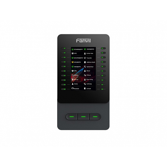 Fanvil EM60 rozšiřující modul pro telefony V65/V66/V66 Pro, 4,3" displej, 60 DSS Fanvil EM60 rozšiřující modul pro telefony V65/V66/V66 Pro, 4,3" displej, 60 DSS