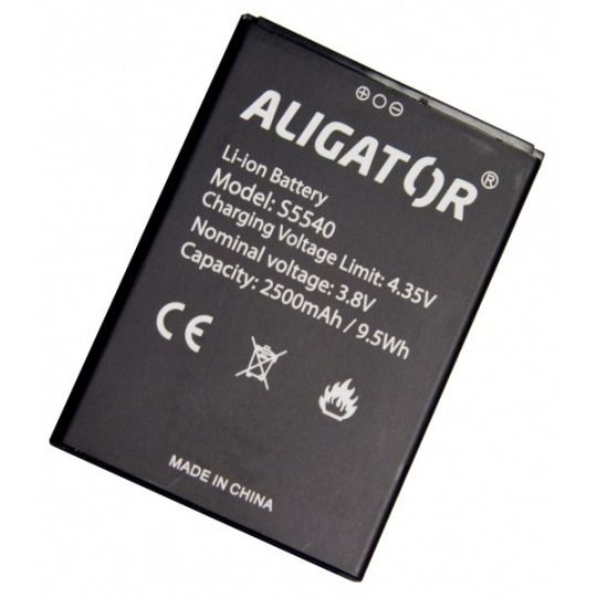 Aligator baterie S5540 Duo, Li-Ion 2500mAh bulk