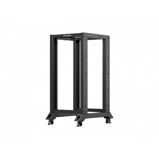 OTEVŘENÝ RACK 22U 600X800 ČERNÝ LANBERG V2