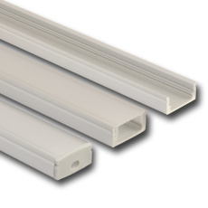 LED profil AL přisazený PQ + matný difuzor - 2m LED profil AL přisazený PQ + matný difuzor - 2m