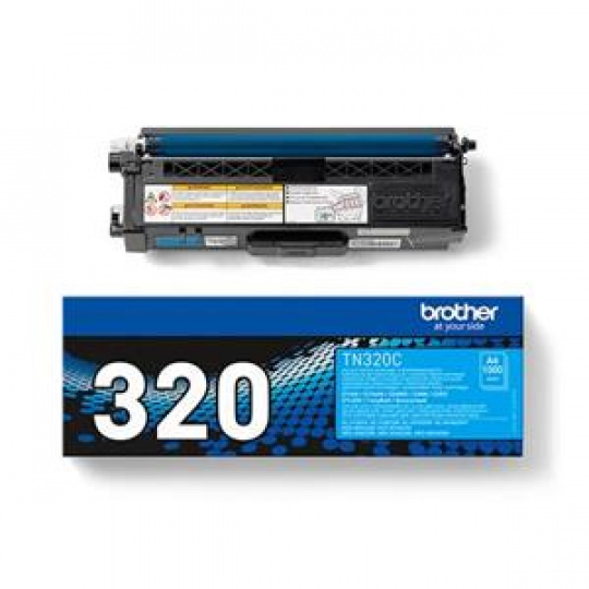 Brother - TN-320C, toner azurový (1 500 str.)