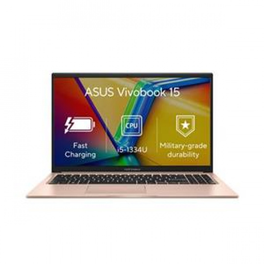 ASUS Vivobook 15 - i5-1334U/16GB/512GB SSD/15,6"/FHD/TN/2y PUR/Win 11 Home/růžová