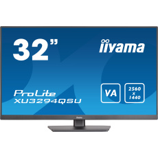 iiyama ProLite/XU3294QSU-B1/31,5"/VA/QHD/75Hz/4ms/Black/3R iiyama ProLite/XU3294QSU-B1/31,5"/VA/QHD/75Hz/4ms/Black/3R