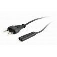 GEMBIRD Power Cord (C8) VDE 2pin 1.8m