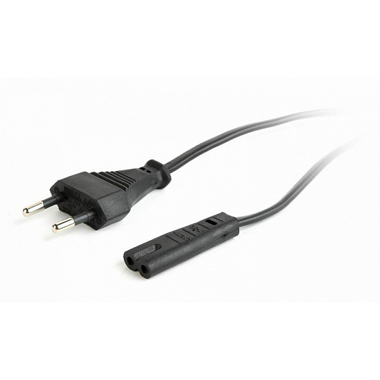 GEMBIRD Power Cord (C8) VDE 2pin 1.8m GEMBIRD Power Cord (C8) VDE 2pin 1.8m