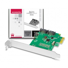 AXAGON PCES-SA2, PCIe řadič - 2x int. SATA III 6G ASMedia AXAGON PCES-SA2, PCIe řadič - 2x int. SATA III 6G ASMedia