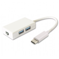 PremiumCord USB-C hub 2x USB 3.0+Gigabit RJ45 PremiumCord USB-C hub 2x USB 3.0+Gigabit RJ45