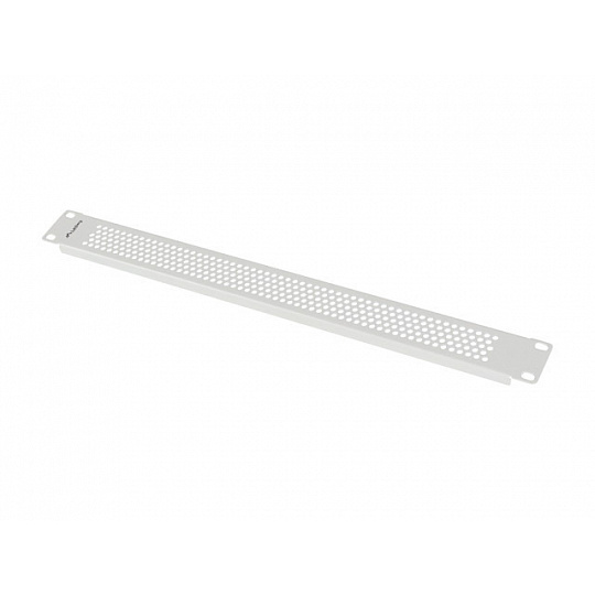 19" ZASLEPOVACÍ PANEL 1U MESH GREY LANBERG