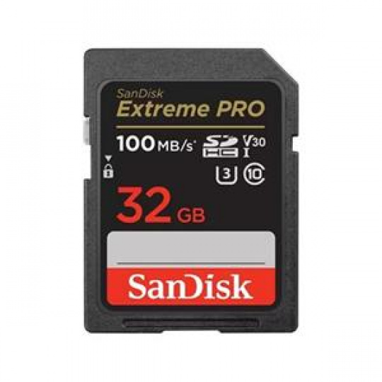 SanDisk Extreme PRO SDHC 32GB 100MB/s V30 UHS-I