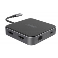 Acer 7in1 USB4 8K Multi Display hub (HDMI, DP, USB, RJ, PD 100W))
