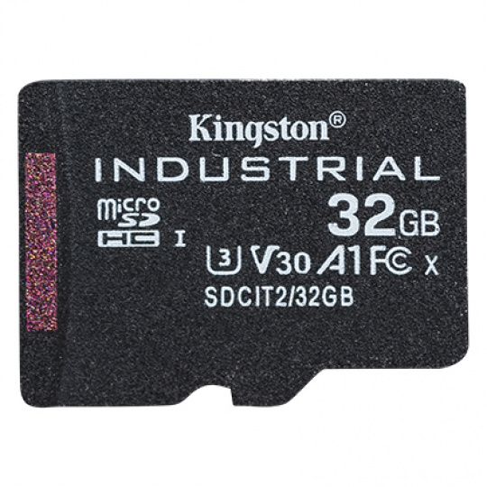 Kingston Industrial/micro SDHC/32GB/100MBps/UHS-I U3 / Class 10