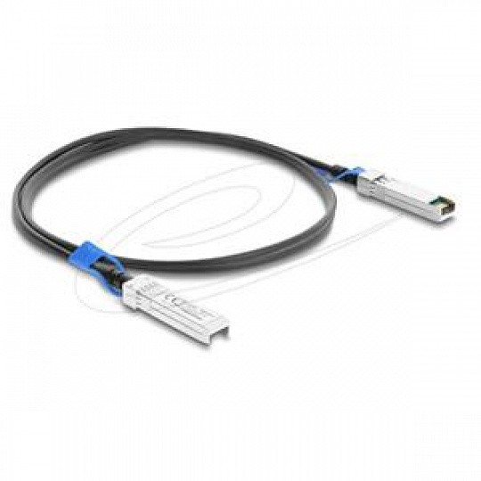 Delock Twinax kabel SFP28 samec na SFP28 samec 25 Gbps 3 m Delock Twinax kabel SFP28 samec na SFP28 samec 25 Gbps 3 m